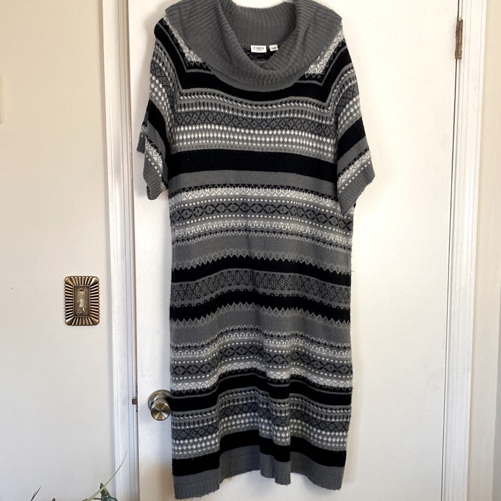Sweater Dress, looks great with boots